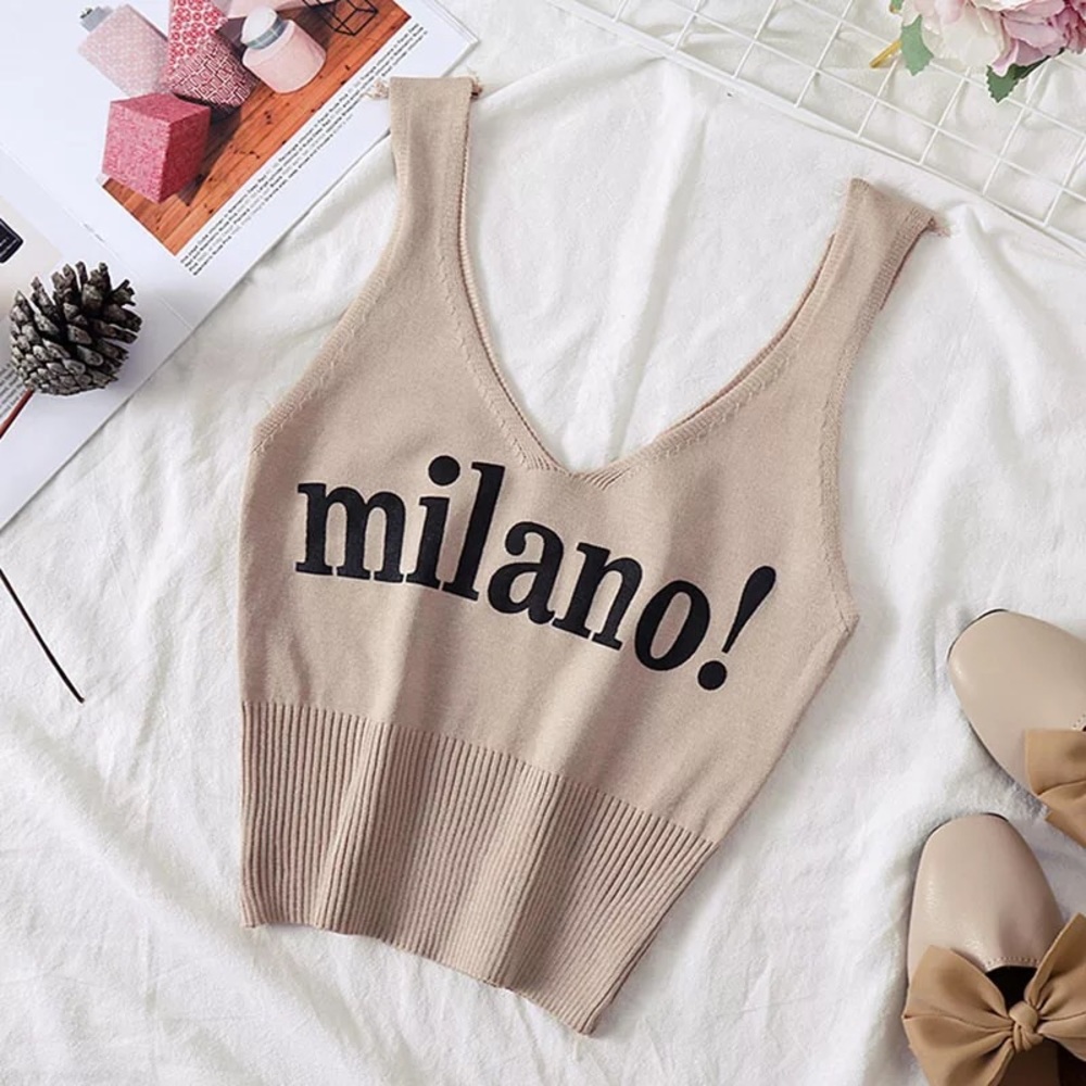 The Crèma Milano Wanderlust Top